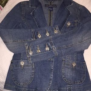 Baccini Jean Jacket Vintage 80’s